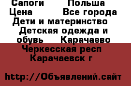 Сапоги Demar Польша  › Цена ­ 550 - Все города Дети и материнство » Детская одежда и обувь   . Карачаево-Черкесская респ.,Карачаевск г.